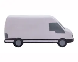 FIGURA ANTIESTRÉS CAMIONETA KENYA A2629 BLANCO