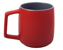 TAZA BICOLOR MATE 14 OZ ELVIS A2633 ROJO