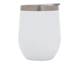 TERMO DE ACERO INOXIDABLE DE 350 ML. JUNO A2645 BLANCO