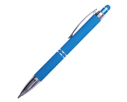 BOLÍGRAFO DE ALUMINIO STEVIA A2671 AZUL CLARO