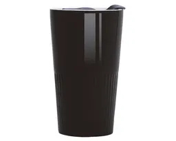 VASO DE CERÁMICA DE DOBLE PARED DE 10 OZ MIAMI A2694 NEGRO
