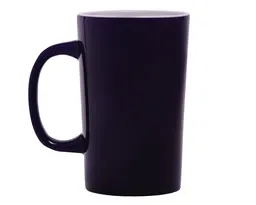 TARRO CÓNICO BICOLOR 15 OZ LATTE A2713 AZUL COBALTO