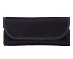 ESTUCHE DE BROCHAS PARA MAQUILLAJE EMMA A2730 NEGRO