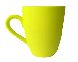 TAZA BICOLOR PARA GRABADO LASER 10 OZ TONY A2733 AMARILLO