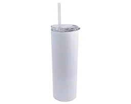 TERMO DE ACERO INOX. PARA SUBLIMACIÓN 600 ML. WILLY A2743 BLA NCO