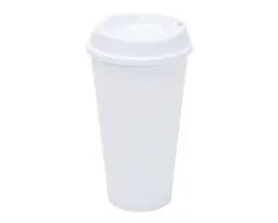 VASO CAFETERO DE PLÁSTICO 473 ML. ALDO A2750 BLANCO