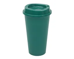 VASO CAFETERO DE PLÁSTICO 473 ML. ALDO A2750 VERDE