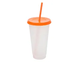 VASO DE PLÁSTICO LIB A2881 NARANJA