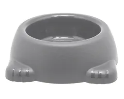RECIPIENTE PARA MASCOTAS HUELLITAS A2895 PLATA