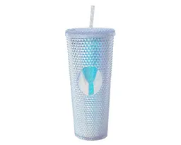 VASO DE PLÁSTICO DOBLE PARED TEXTURIZADO COCONUT A2927 TRANSPARENTE