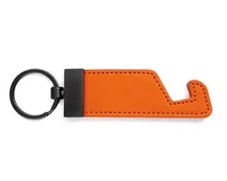 LLAVERO CON SOPORTE PARA DISPOSITIVOS MOBIL A3013 NARANJA