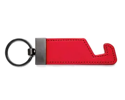 LLAVERO CON SOPORTE PARA DISPOSITIVOS MOBIL A3013 ROJO