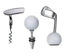 SET DE ACCESORIOS PARA VINO DE GOLF GOLFITO A3014 NEGRO