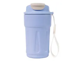 TERMO DE ACERO INOXIDABLE DE 420 ML. GODERE A3038 AZUL CLARO
