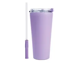 TERMO DE ACERO INOXIDABLE DE 900 ML. MEGA DINO A3104 LILA