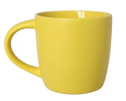 TAZA BICOLOR MATE 11 OZ LUCOLOR A3112 AMARILLO
