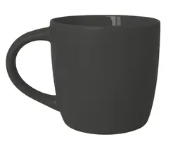 TAZA BICOLOR MATE 11 OZ LUCOLOR A3112 NEGRO