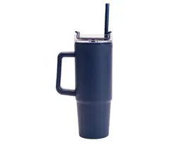 TERMO DE PLÁSTICO DE 800 ML. CARIBE A3119 AZUL MARINO
