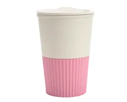 VASO DE FIBRA DE TRIGO CAP. 380 ML. COFFY A3120 PALO DE ROSA