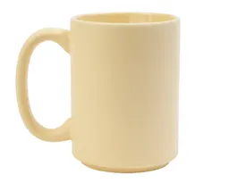 TARRO MATE DE SUBLIMACIÓN 15 OZ SUBLI CREAM A3132 AMARILLO