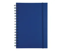 LIBRETA A5 CON ARILLO METÁLICO RULFO A3160 AZUL