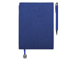 AGENDARIO CON BOLÍGRAFO VENECIA A3167 AZUL