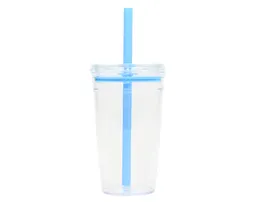 VASO DE PLÁSTICO DE 450 ML. CONGA A3172 AZUL CLARO