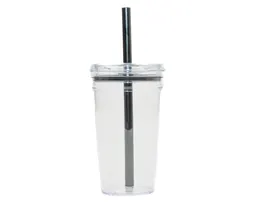 VASO DE PLÁSTICO DE 450 ML. CONGA A3172 NEGRO