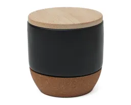 VELA DECORATIVA CON AROMA SERENITY A3174 NEGRA
