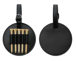 ESTUCHE CON SOPORTES TEES DE GOLF A3177 NEGRO