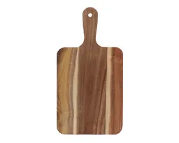 TABLA PARA PICAR DE MADERA DE ACACIA, LERMA A3183 CAFÉ