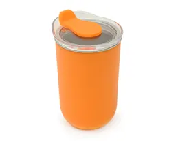 TERMO ACERO INOX / PLÁSTICO DE 350 ML. MALVA A3239 NARANJA