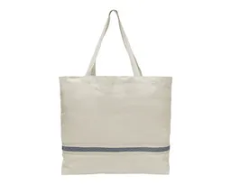 BOLSA DE POLIALGODÓN CON ASAS DOBLES MARY A3250 BLANCO