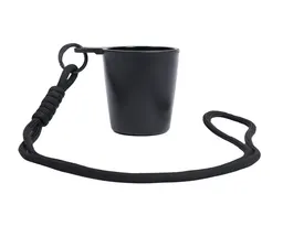 TEQUILERO DE FIBRA DE TRIGO SHOT A3253 NEGRO