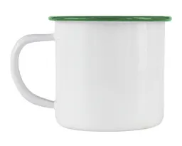 TAZA DE PELTRE PARA SUBLIMACIÓN DE 12 OZ TRADY A3299 VERDE