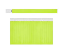 BRAZALETE TYVEK BI5709 (PLANILLA 20PZAS) AMARILLO