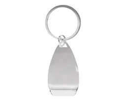 LLAVERO METALICO DESTAPADOR SERRA LLM2563 PLATA