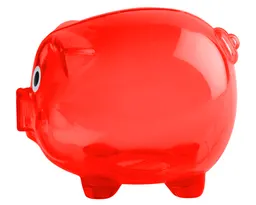 ALCANCIA PIG MNY4333 ROJO