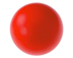 ANTIESTRES PELOTA PU1 ROJO Ø 6.3 cm