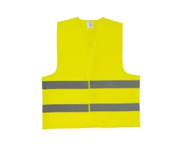 CHALECO REFLEJANTE P/SEGURIDAD ZURICH SEG4308 AMARILLO