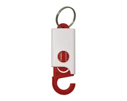 LLAVERO PLASTICO INDIANA SLG113A ROJO