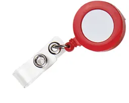YOYO PORTAGAFETE DE PLÁSTICO SLK05 SOLIDO ROJO