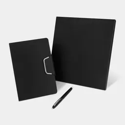 SET DE LIBRETA AGENDARIO RAVELLO HL 9086 Negro