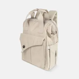 MOCHILA PAÑALERA NAHIA SIN 292 Beige